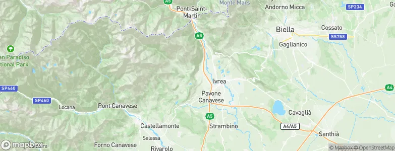Lessolo, Italy Map