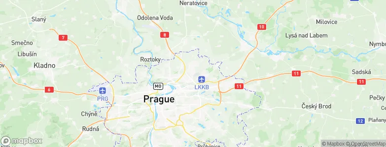 Letňany, Czechia Map
