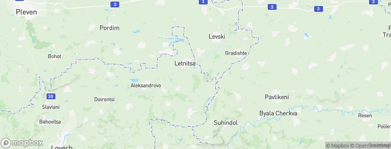 Letnitsa, Bulgaria Map