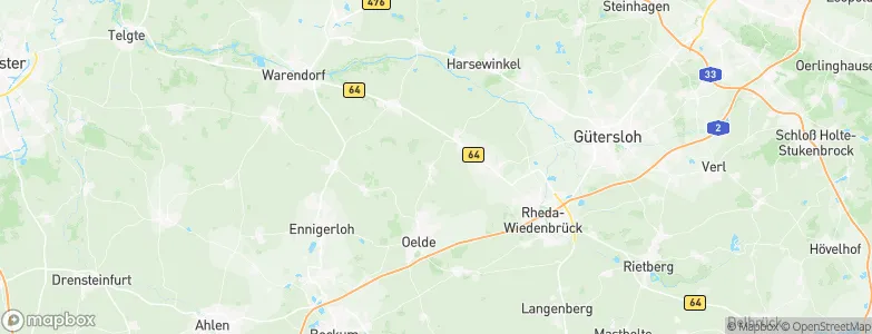 Lette, Germany Map