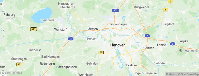 Letter, Germany Map
