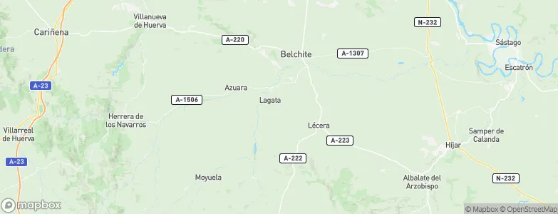 Letux, Spain Map