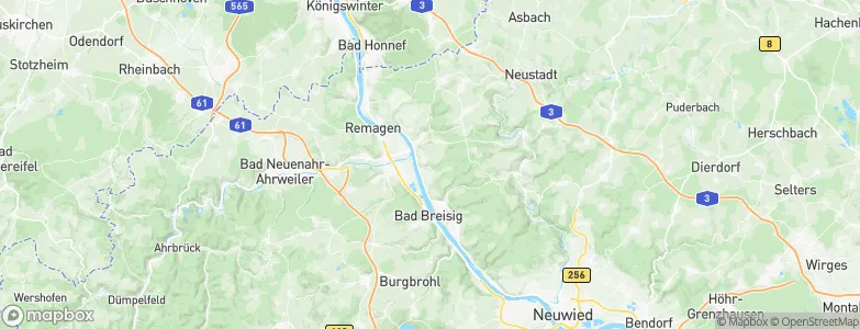 Leubsdorf, Germany Map