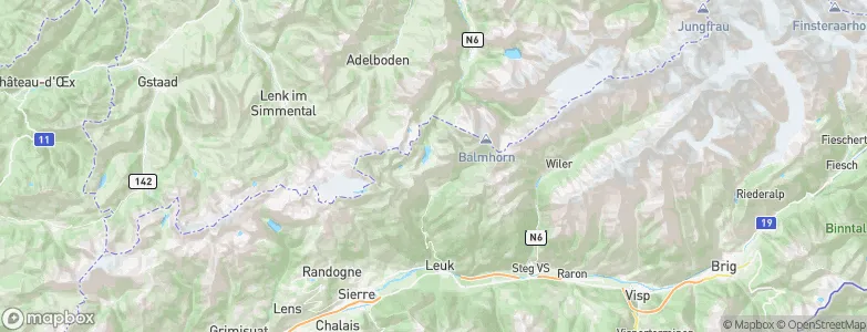 Leukerbad, Switzerland Map