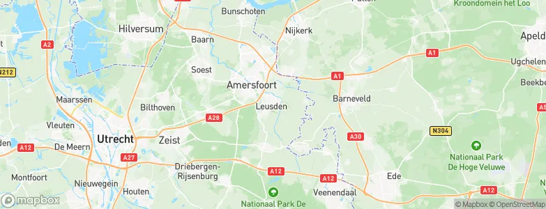 Leusden, Netherlands Map