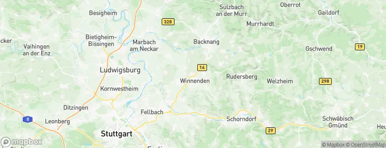 Leutenbach, Germany Map