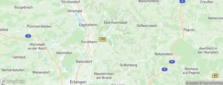 Leutenbach, Germany Map