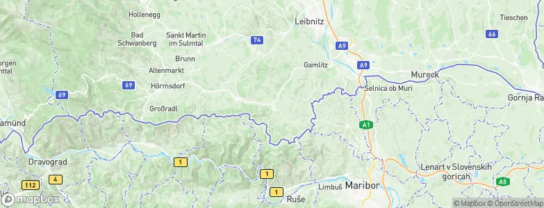 Leutschach, Austria Map