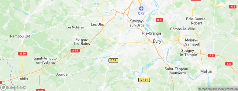 Leuville-sur-Orge, France Map