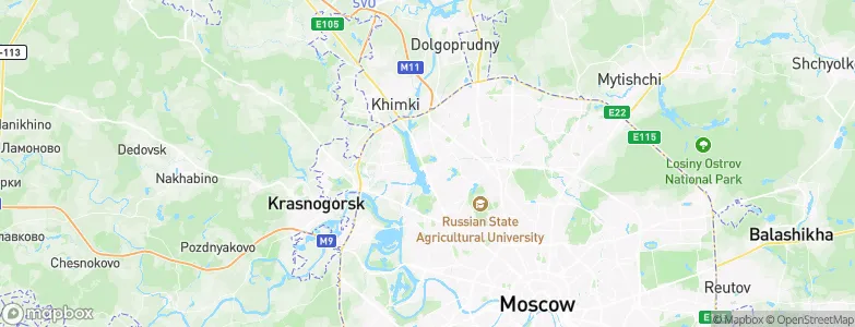 Levoberezhnyy, Russia Map