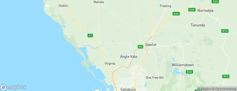 Lewiston, Australia Map