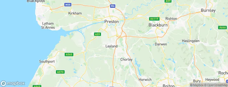 Leyland, United Kingdom Map