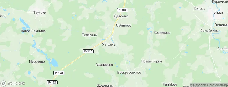 Lezhnevo, Russia Map