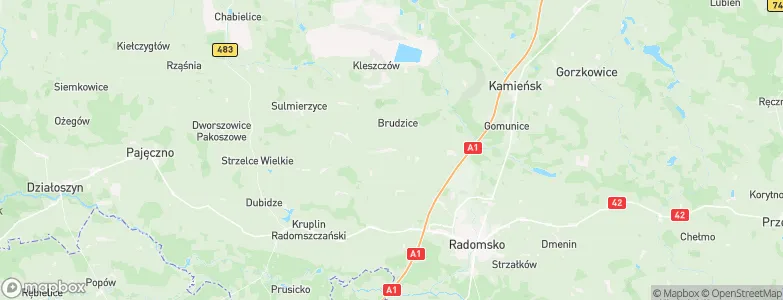Lgota Wielka, Poland Map