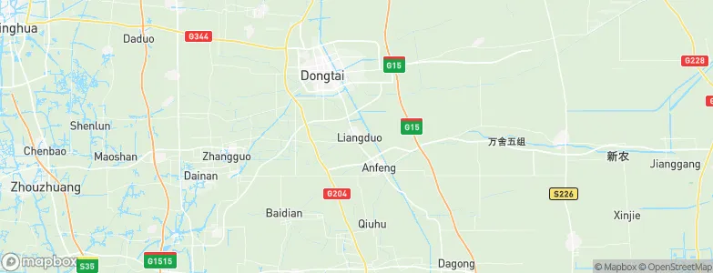 Liangduo, China Map