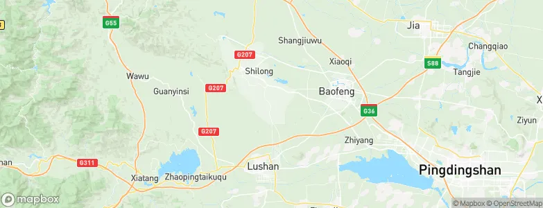 Liangwa, China Map