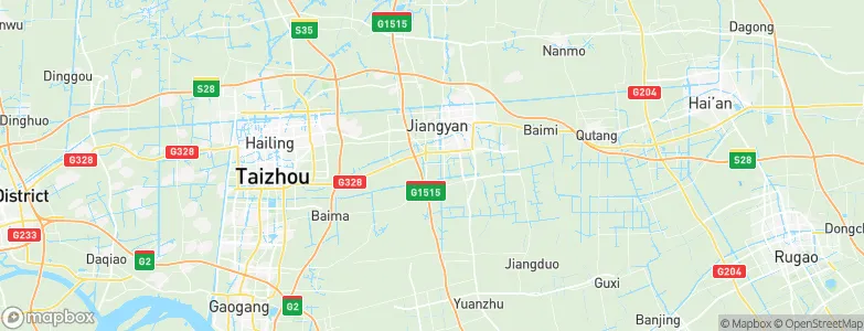 Liangxu, China Map