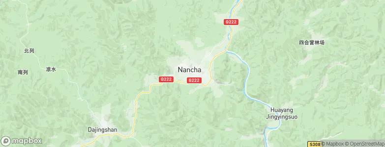 Lianhe, China Map
