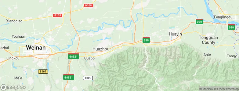 Lianhuasi, China Map
