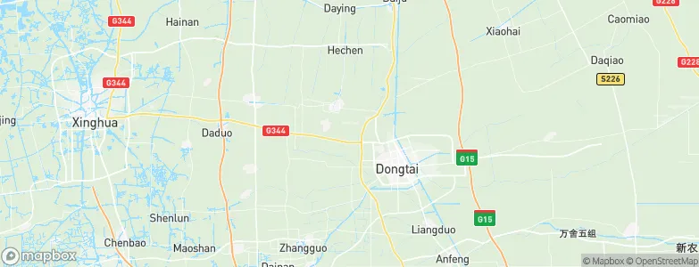 Lianyi, China Map
