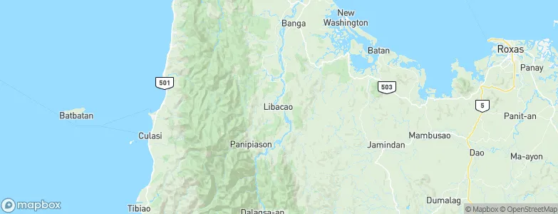 Libacao, Philippines Map