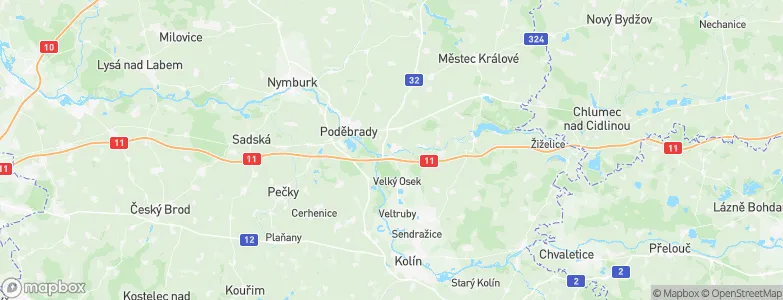 Libice nad Cidlinou, Czechia Map