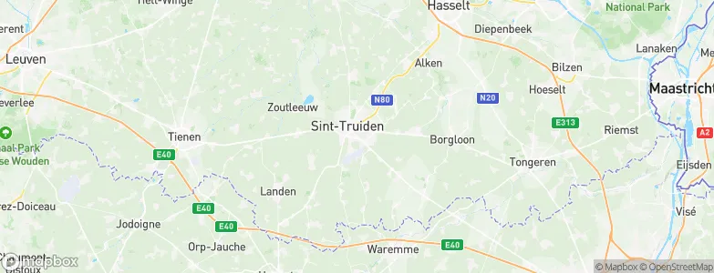 Lichtenberg, Belgium Map