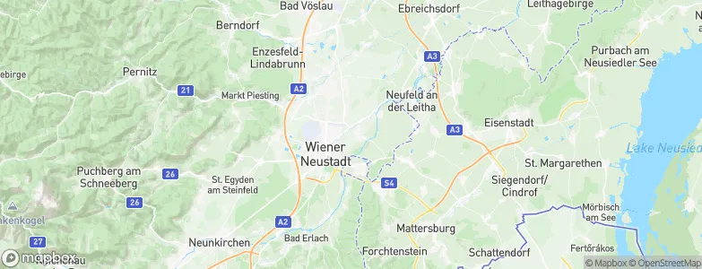 Lichtenwörth, Austria Map