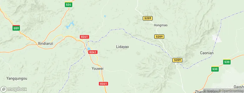 Lidayao, China Map