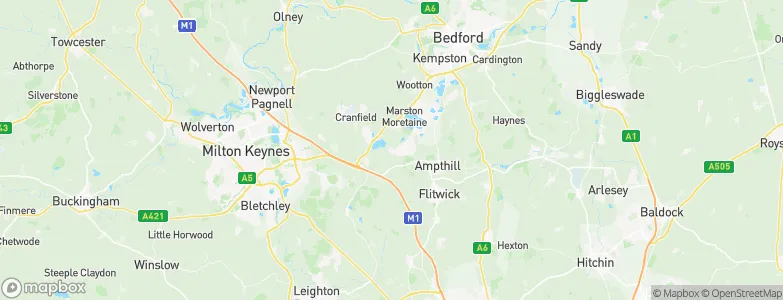 Lidlington, United Kingdom Map