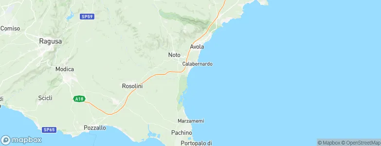 Lido di Noto, Italy Map