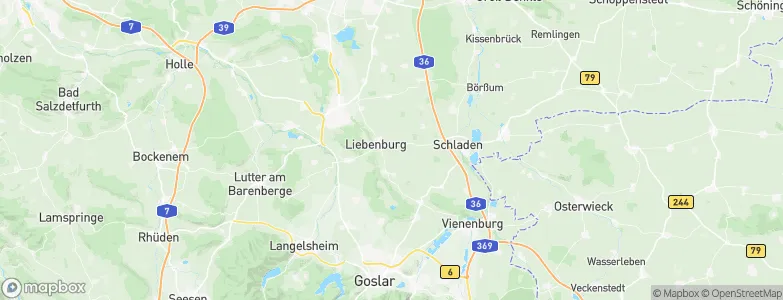 Liebenburg, Germany Map