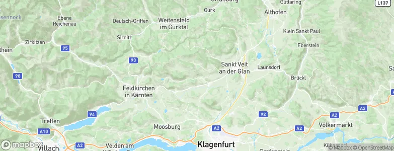 Liebenfels, Austria Map