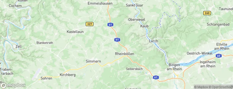 Liebshausen, Germany Map