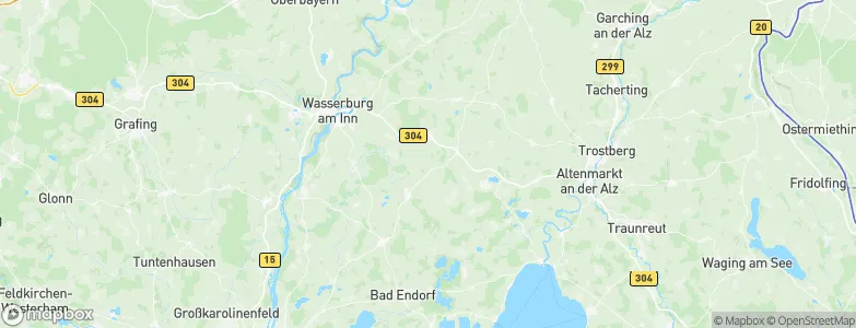 Liedering, Germany Map