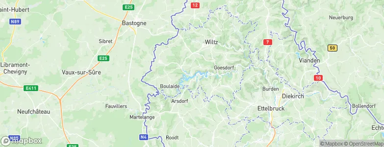 Liefrange, Luxembourg Map