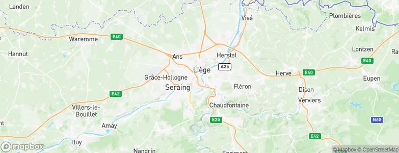 Liège, Belgium Map