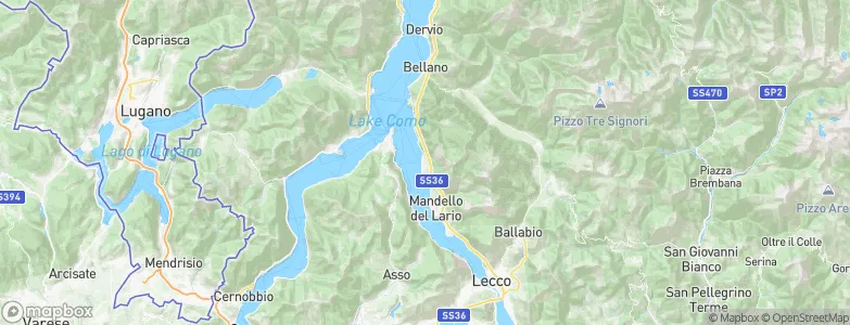 Lierna, Italy Map
