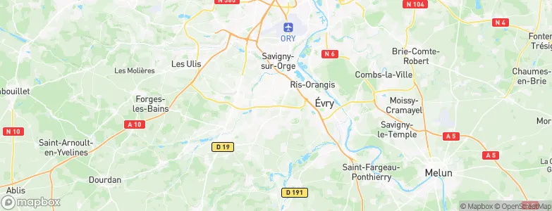 Liers, France Map