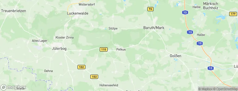 Ließen, Germany Map
