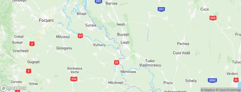 Lieşti, Romania Map