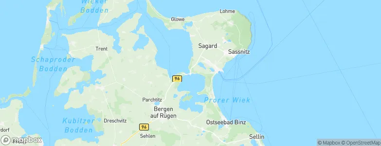 Lietzow, Germany Map