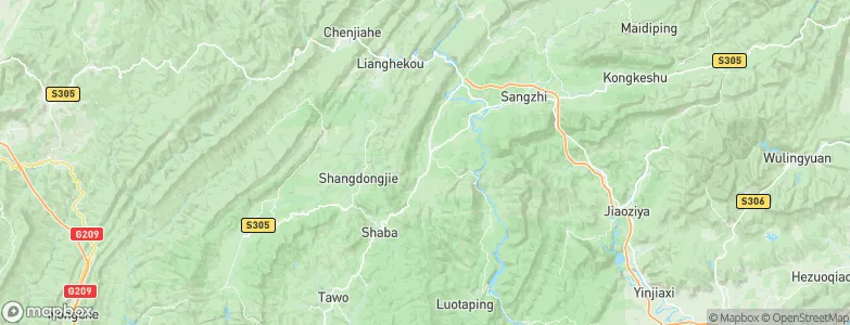 Lifuta, China Map