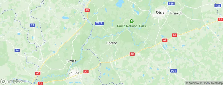 Līgatne, Latvia Map