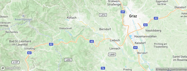Ligist, Austria Map