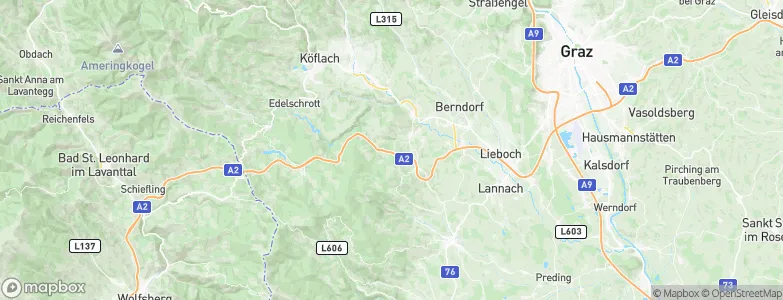 Ligist, Austria Map