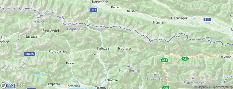 Ligosullo, Italy Map