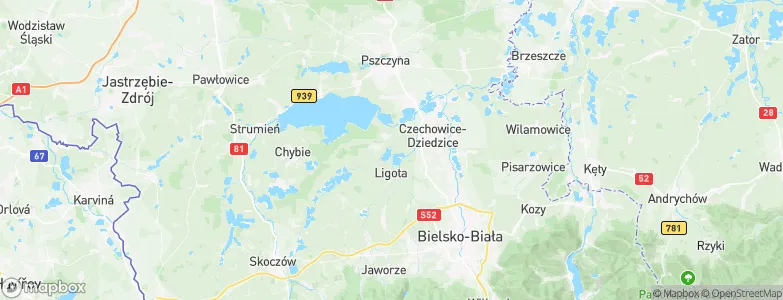 Ligota, Poland Map
