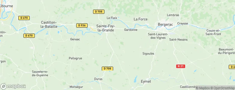 Ligueux, France Map