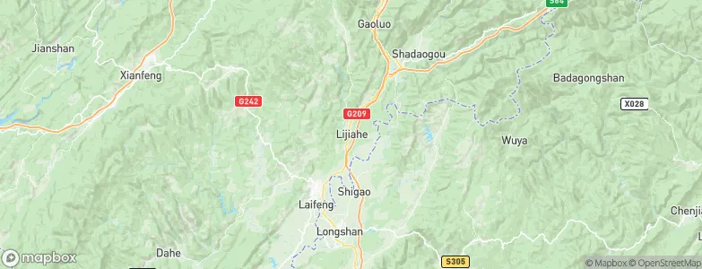 Lijiahe, China Map